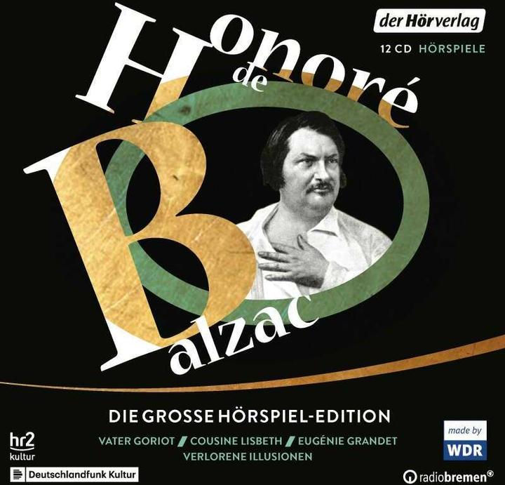 Produktbild Die große Hörspiel-Edition (Christian Grashof, Gerd Baltus, Honoré de Balzac, Leslie Malton, Lisa Hrdina, Martin Seifert, Deutsch)