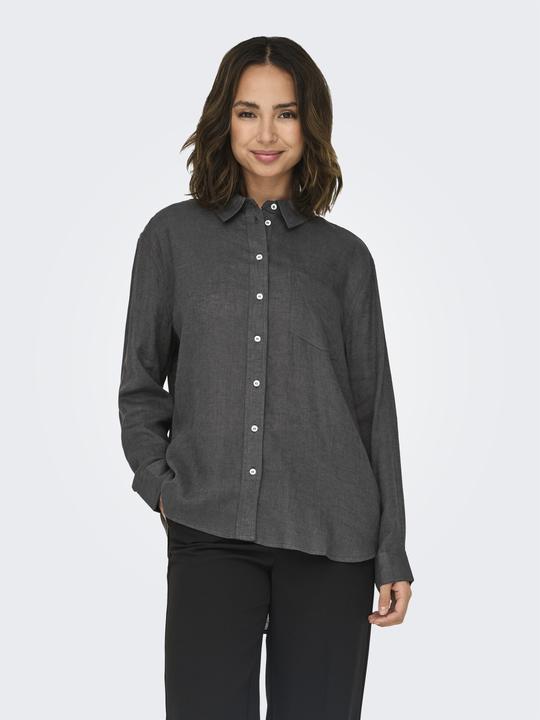 Immagine prodotto Only Camicia monocolore in misto lino Camicia (M)