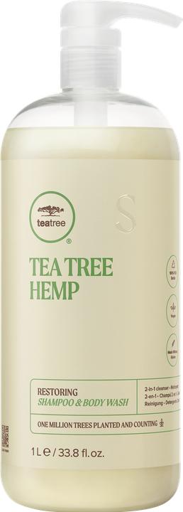 Immagine prodotto Paul Mitchell Tea Tree Hemp - Shampoo e lavaggio del corpo (1000 ml, Shampoo liquido)