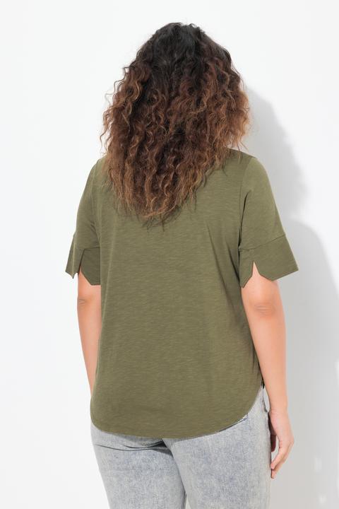 Produktbild Ulla Popken T-Shirt, Sunshine, Classic, Rundhals, Halbarm (62)