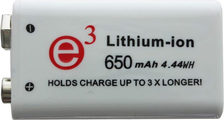 Image du produit AccuCell Akku 9V-Block, 6LR61, 6F22 (1 pcs, 9V Block, 650 mAh)