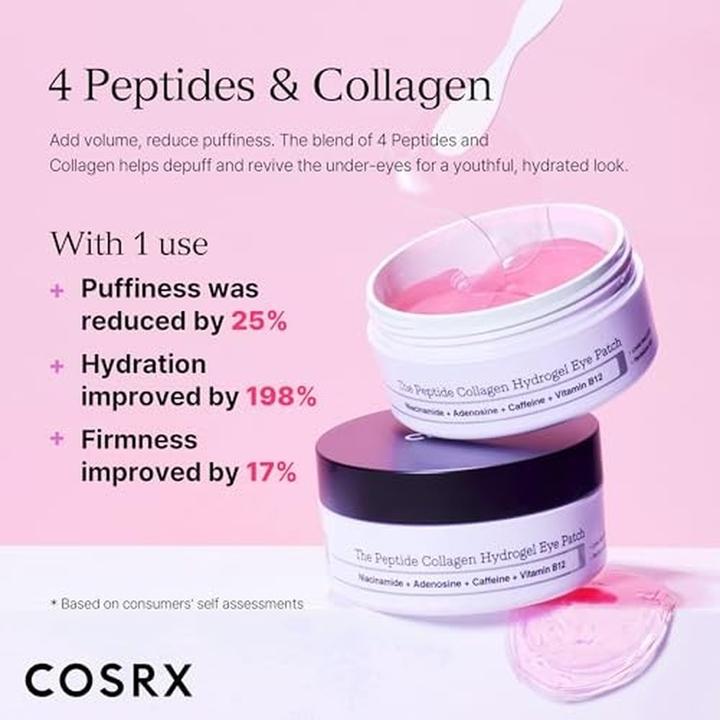 Image du produit Cosrx Peptide Collagen Hydrogel (Patchs pour les yeux, Jour + nuit)