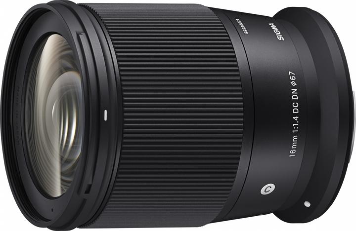 Immagine prodotto Sigma 16mm F1,4 DC DN | Contemporary (Canon RF) (Canon RF, APS-C / DX)