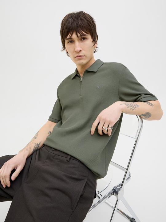 Image du produit Jack & Jones Jjeaustin Zip Polo Ss Noos (S)