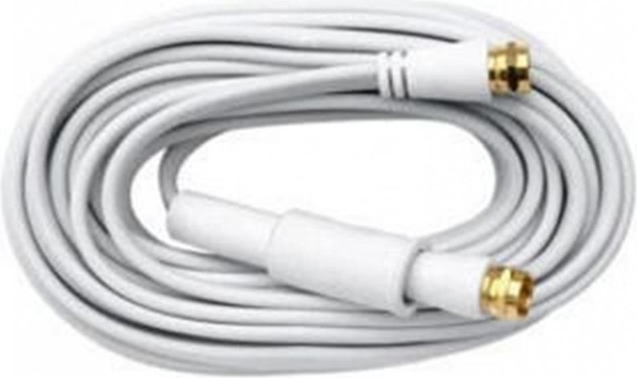 Actual product image Axing SAT connection cable flat 3mm 7.5m (Antenna cable)