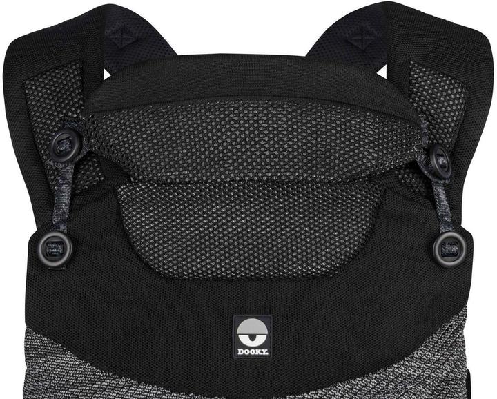 Productafbeelding Dooky Terra Nova stretch gebreide draagzak zwart