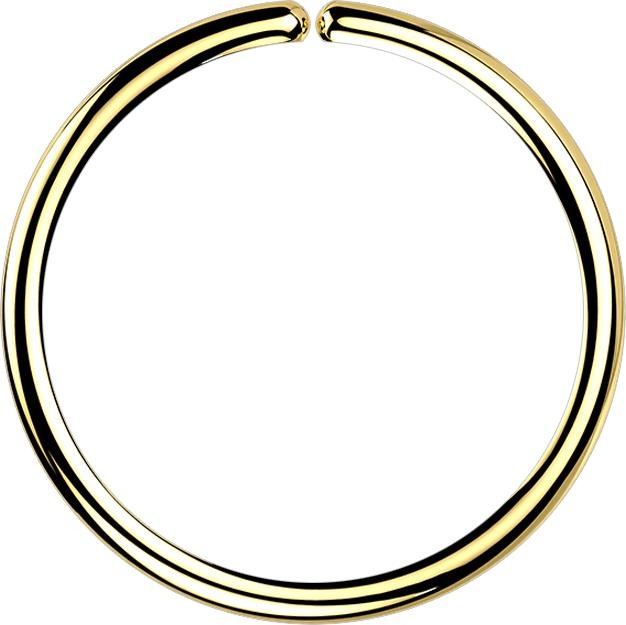 Immagine prodotto Star Piercing Anello Micro Piercing placcato oro (Acciaio chirurgico 316L)