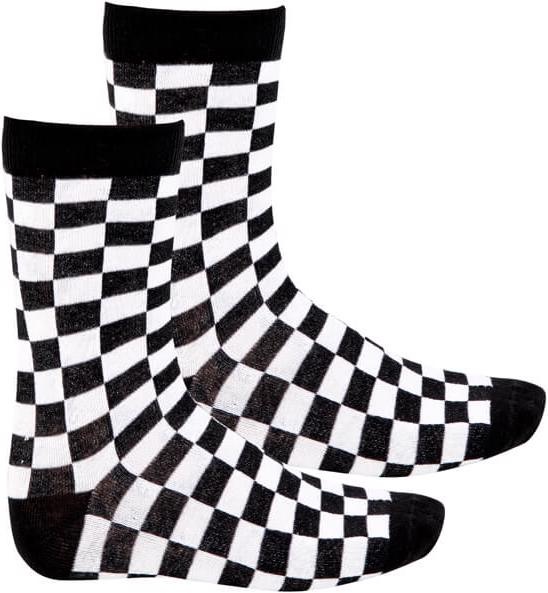 Urban Classics Checker Socks 2-Pack (2er Pack, 39 - 42)