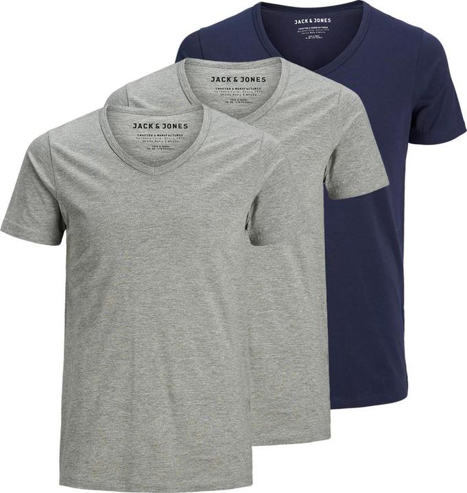 Produktbild Jack & Jones 3er Pack Essentials T-Shirt (M)