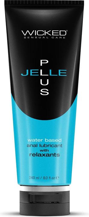 Produktbild Wicked Sensual Care Jelly Plus Anal Relax Lubricant 240 ml Transparent (240 ml)
