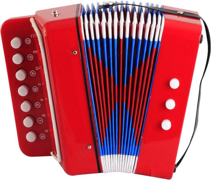 Actual product image Boogie Bee accordion 7 keys (German, French, English, Italian)