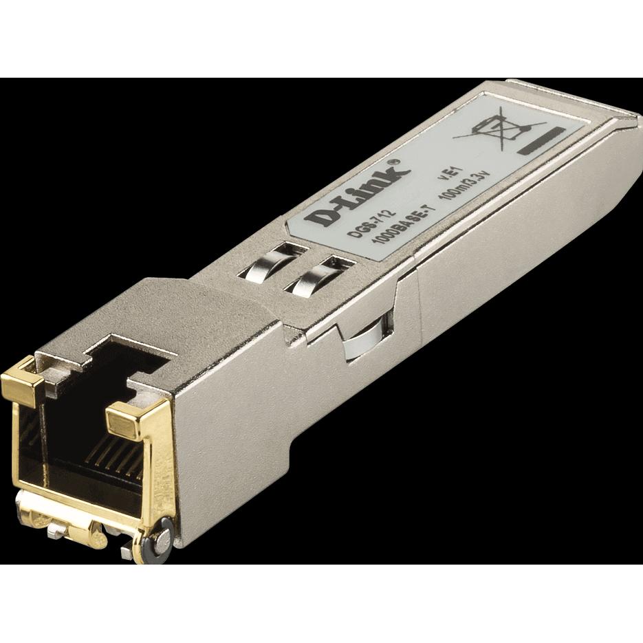 Thumbnail - D-Link 1000BASE-T SFP TRANSCEIVER, Transceiver, Silber