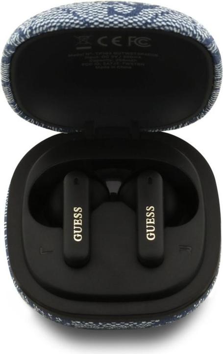 Actual product image Guess PU 4G Script Logo ENC TWS Wireless Earphones - blue (16 h, Wireless)