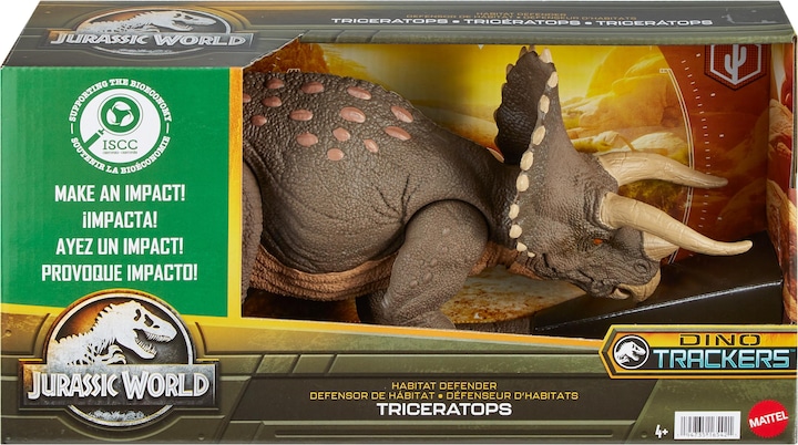 Actual product image Jurassic World Triceratops