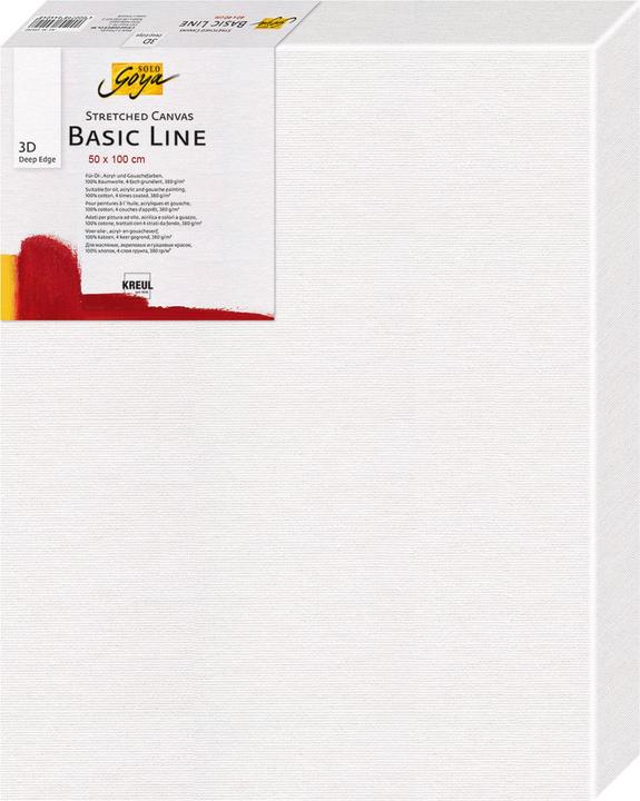 Immagine prodotto Kreul Scorte rimanenti: barella 3D SOLO Goya Basic LINE, 500 x (50 x 100 cm)