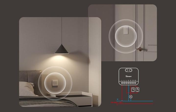 Produktbild Sonoff Zigbee Dimmer Switch (Dimmaktor)