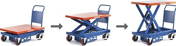 Produktbild Simon  Evers & Co. Hubplattformwagen, elektrisch (1000 kg)
