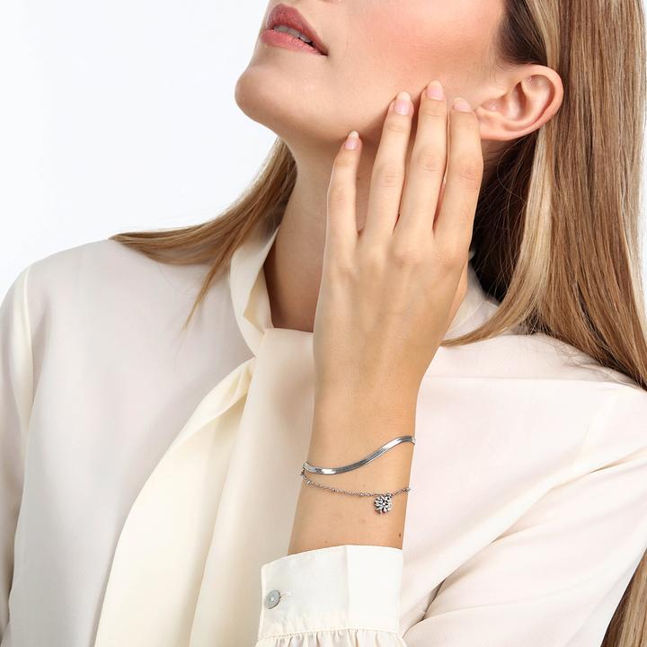 Immagine prodotto La Petite Story Bracciale con l'Albero della Vita (19 cm, Acciaio inossidabile)