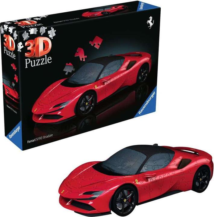 Actual product image Ravensburger Ferrari SF90 Stradale (108 pieces)