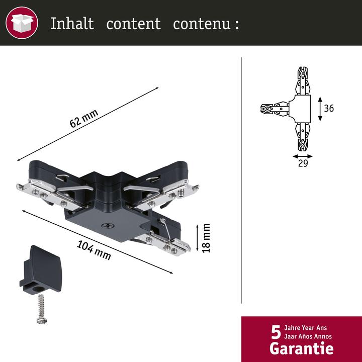 Actual product image Paulmann URail T-connector