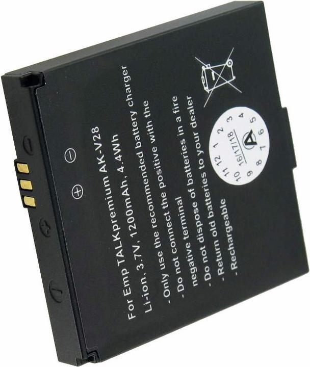 Produktbild AccuCell Akku Emporia AK-V28, AK-V29, 40426 TalkPlus
