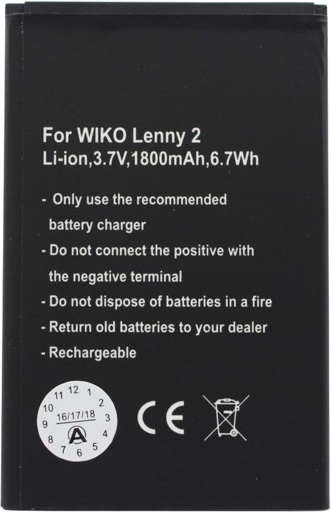 Actual product image Wiko Battery Lenny 2, 5030