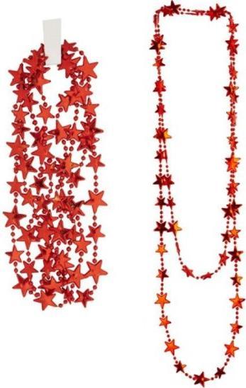 Produktbild Widmann METALLIC-ROT STERNKETTEN 210 cm