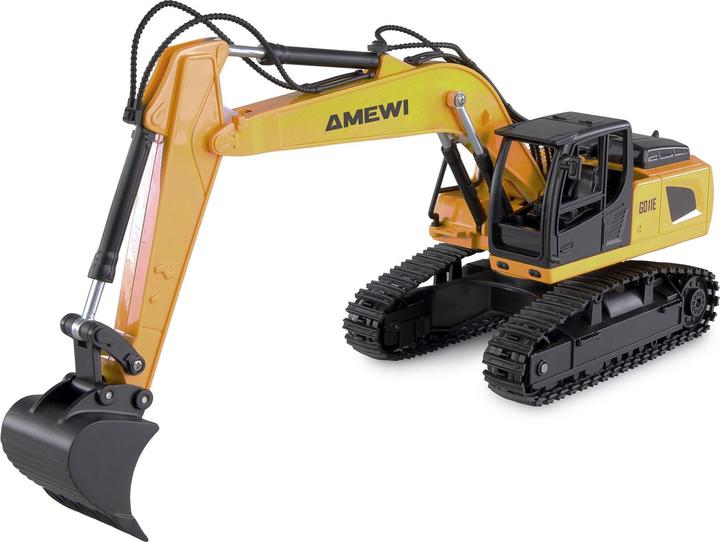 Actual product image Amewi 2-in-1 Set Kipper & Kettenbagger 9-Kanal 1:24 RTR (RTR Ready-to-Run)