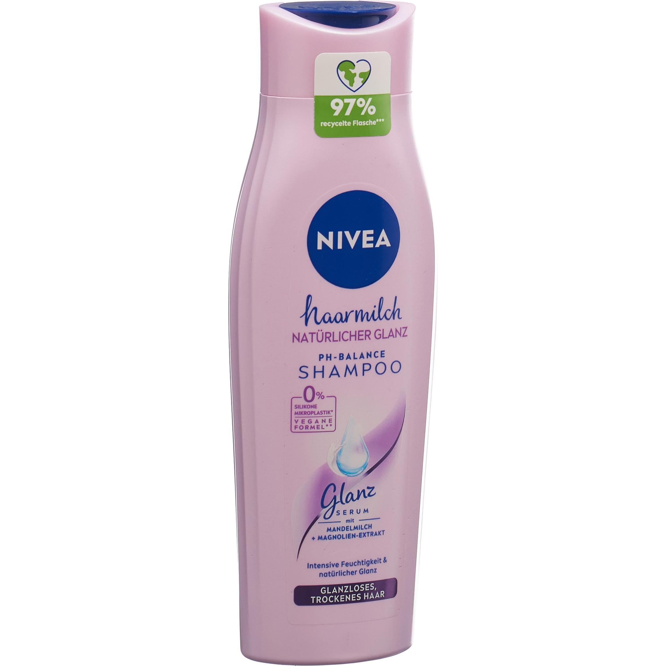 Nivea , Shampoo + Conditioner, Haarmilch Ph-Balance (Vloeibare Shampoo, 250 Ml)