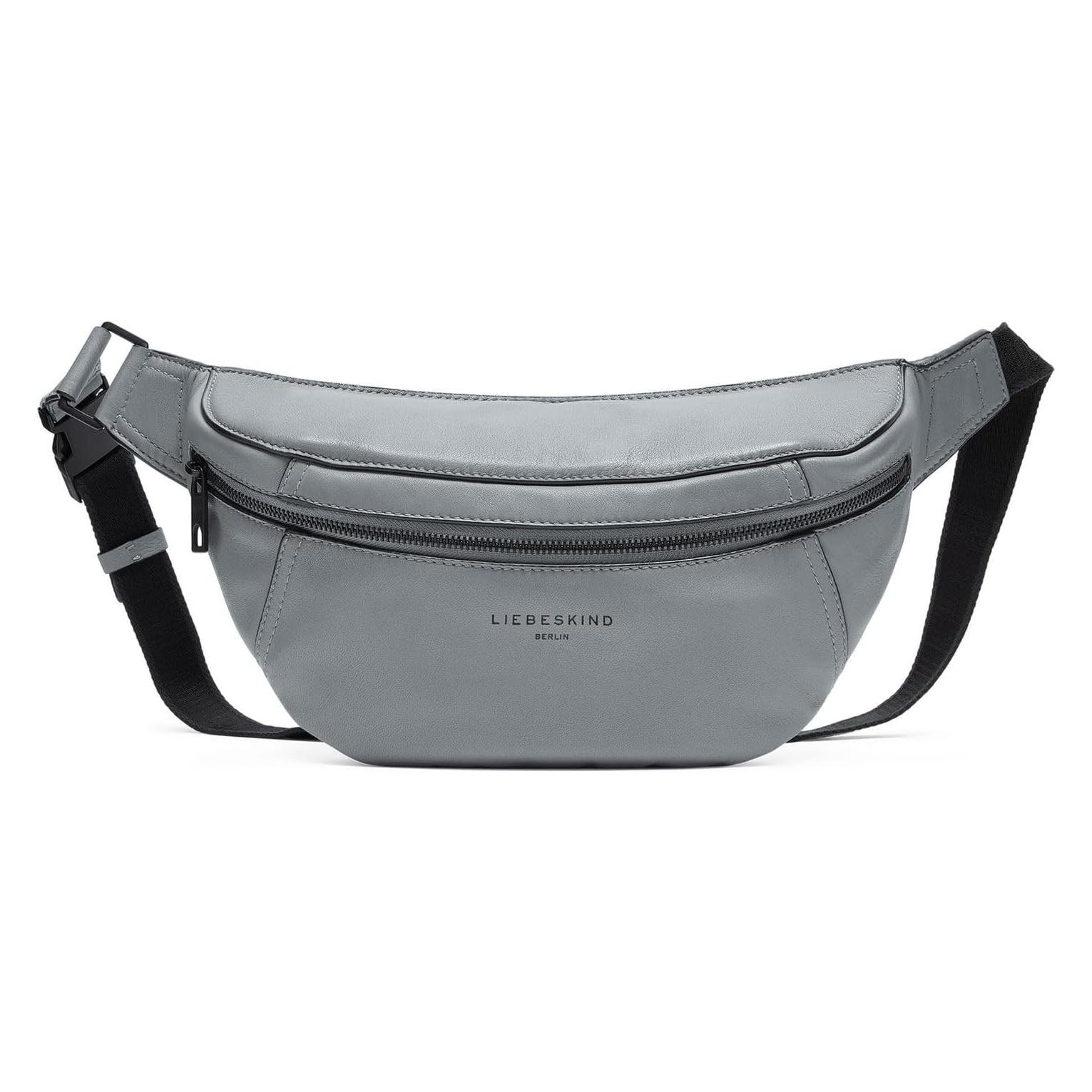 Liebeskind Berlin, Damen, Bauchtasche, Chudy Beltbag Schaf Leder Natur, Grau