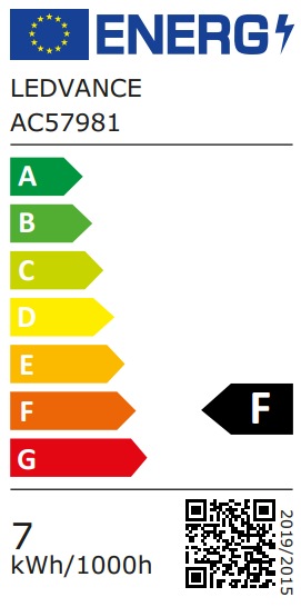 Energie-Label Osram Led Superstar Par16 (GU10, 8.30 W, 575 lm, 1 x, F)