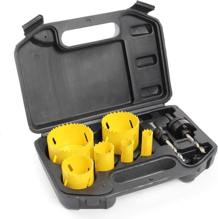Actual product image XPOtool Hole saw set (16 mm, 19 mm, 29 mm, 44 mm, 57 mm, 68 mm)