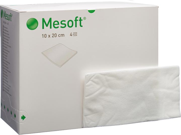 Actual product image Mesoft Kompressen 10x20cm steril