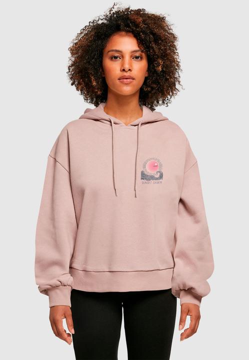 Actual product image Merchcode Ladies Sunset Charm Oversized Hoody - 170047 (3XL)