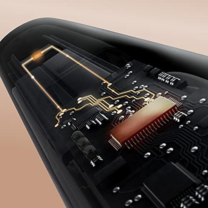 Immagine prodotto Panasonic Pinze per capelli EH-HS0E-K825 Nanoe Numero di impostazioni di temperatura 5, Funzione ionica