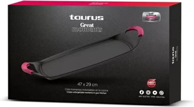 Actual product image Taurus Great Moments grill plate KGR3000