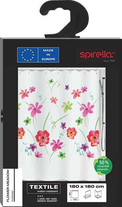 Produktbild spirella Flower (180 x 180 cm)