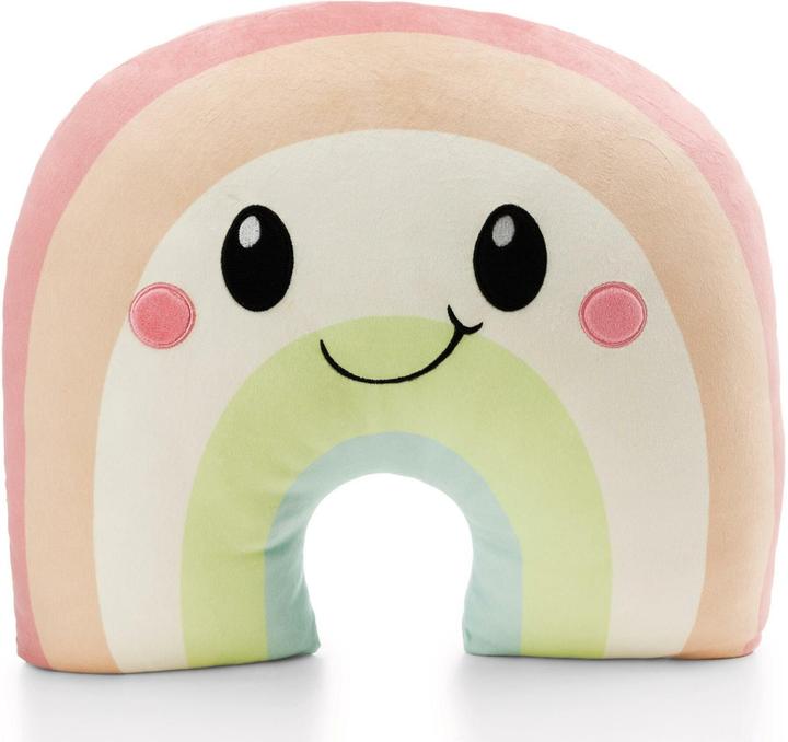 NICI 62336 Kuschelfigur Regenbogen Nibsi 42x36cm (42 x 36 x 10 cm)