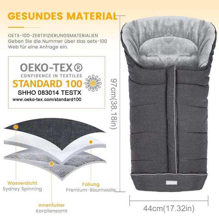 Image du produit Orzbow Chancelière pour bébé