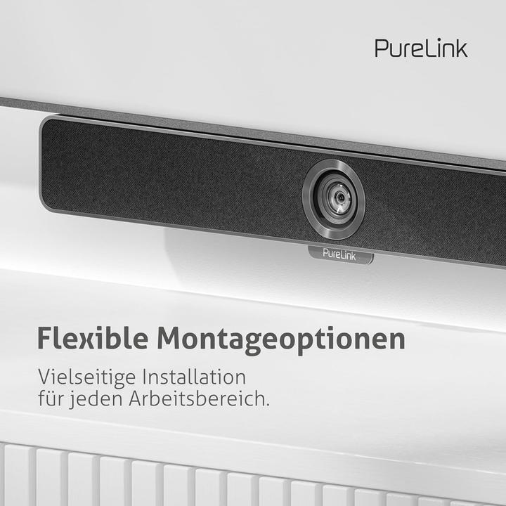 Actual product image Purelink Vuelogic - Huddle Space Videobar - VB200 - All-in-one 4K Camera, Microphone and Soundbar