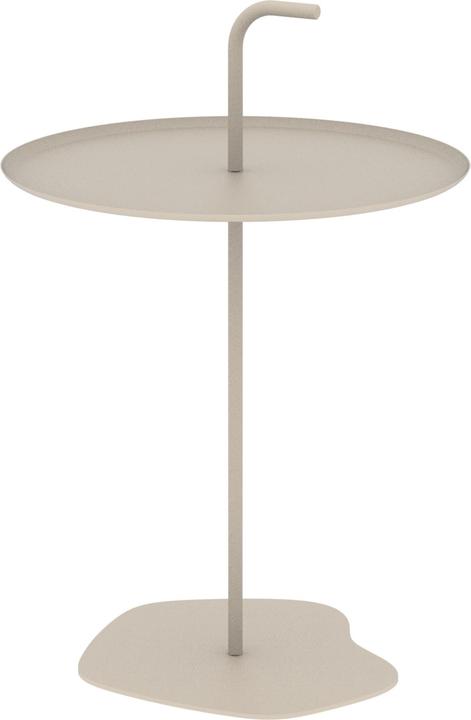 Casa.Pro Outdoor-Metalltisch Calimera 56,5 x Ø 38 cm Champagne