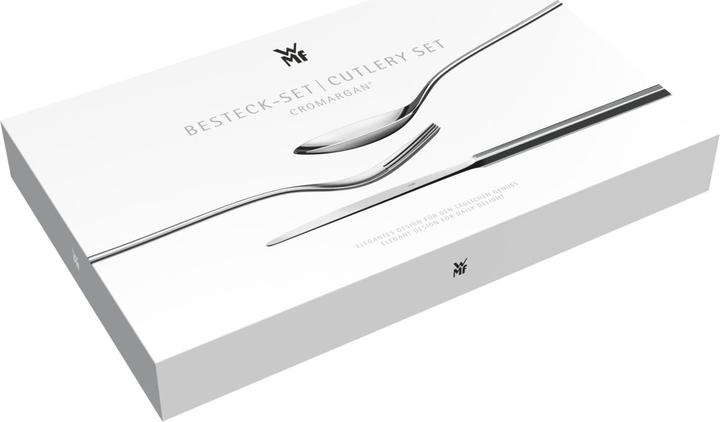 Produktbild WMF Besteck Besteckset 6 Personen Atria 30tlg Monobloc-Messer Edelstahl poliert (30 Stück, Besteck Set)