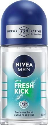 Actual product image NIVEA Men Fresh Kick Anti-perspirant - KuliÄkovÃ½ antiperspirant (Roll-on, 50 ml)