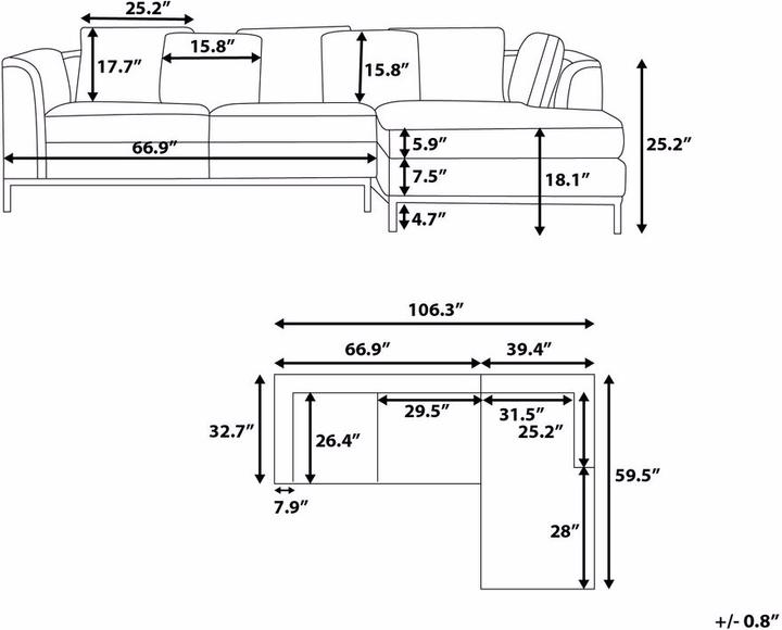 Immagine prodotto Beliani Oslo (Divano ad angolo)