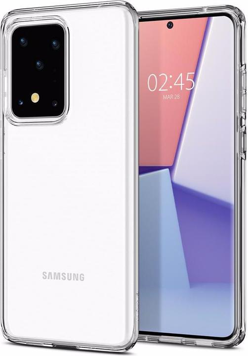Actual product image Spigen liquid crystal (Samsung Galaxy S20 Ultra)