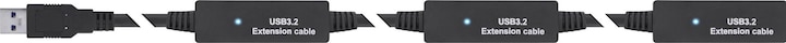 Produktbild InLine USB 3.2 Gen.1 Aktiv-Verlängerung (10 m, USB 3.2 Gen 1)