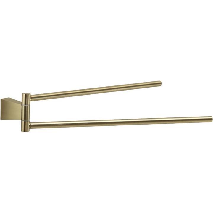 Thumbnail - GCS, Handtuchhalter + Handtuchhaken, Tonale Towel Holder Jointed Matt Gold