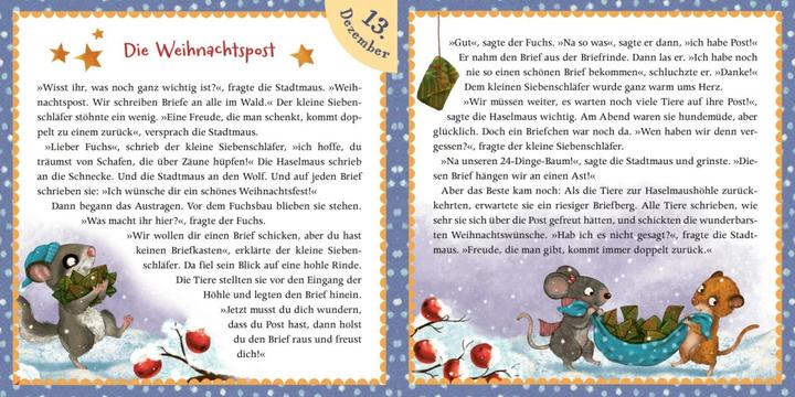 Nutritional values and ingredients The Little Dormouse: Advent Stories from the Forest of Lights