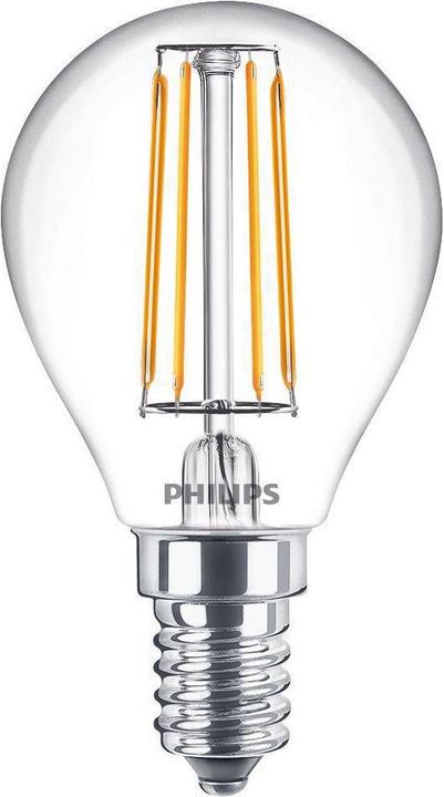 Philips Lampe P45 (E14, 4.30 W, 470 lm, 1 x, F)