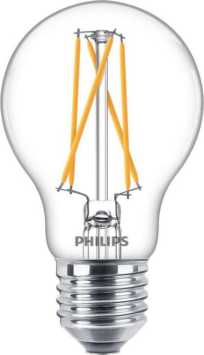 Philips LED Lampe A60 8W (60W) WG klar D (E27, 806 lm, 1 x)